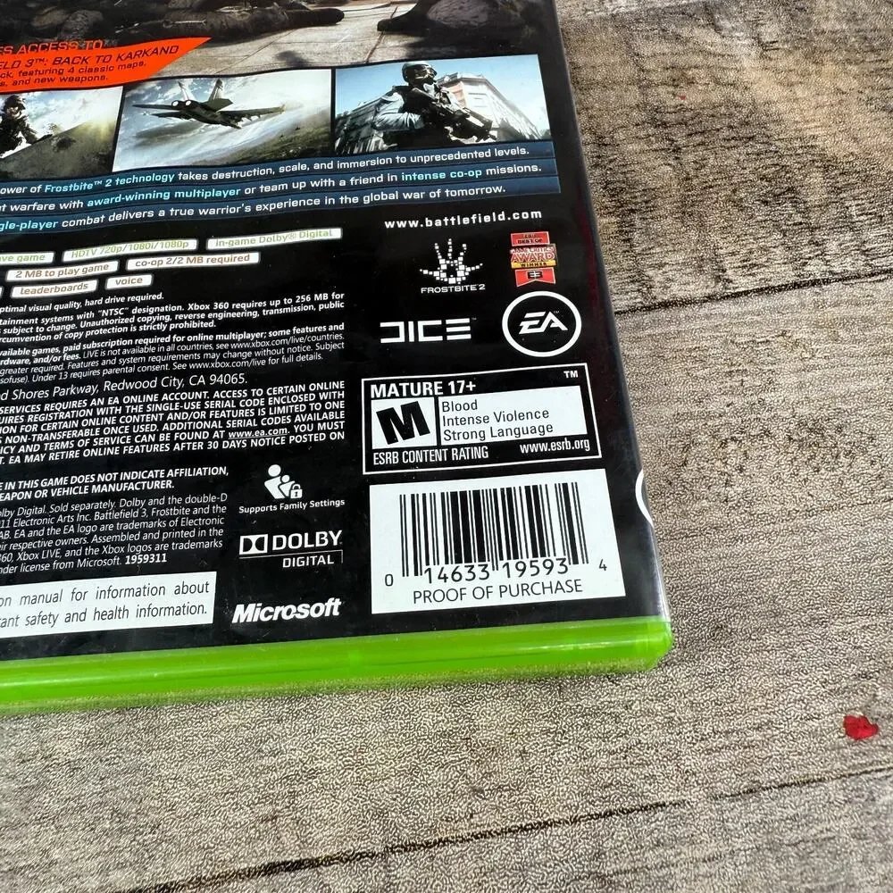 Battlefield 3 Limited Edition (Microsoft Xbox 360, 2011)